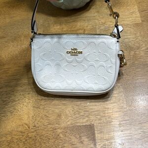 Coach White Leather Women's Bag